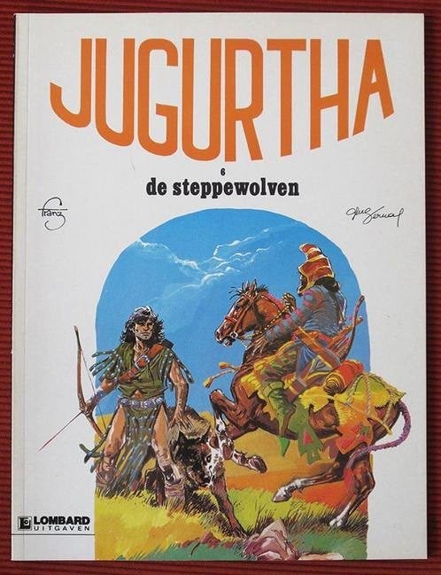 Jugurtha 6: De steppewolven - Franz Drappier, Eén stripboek, Ophalen of Verzenden, Zo goed als nieuw, Franz