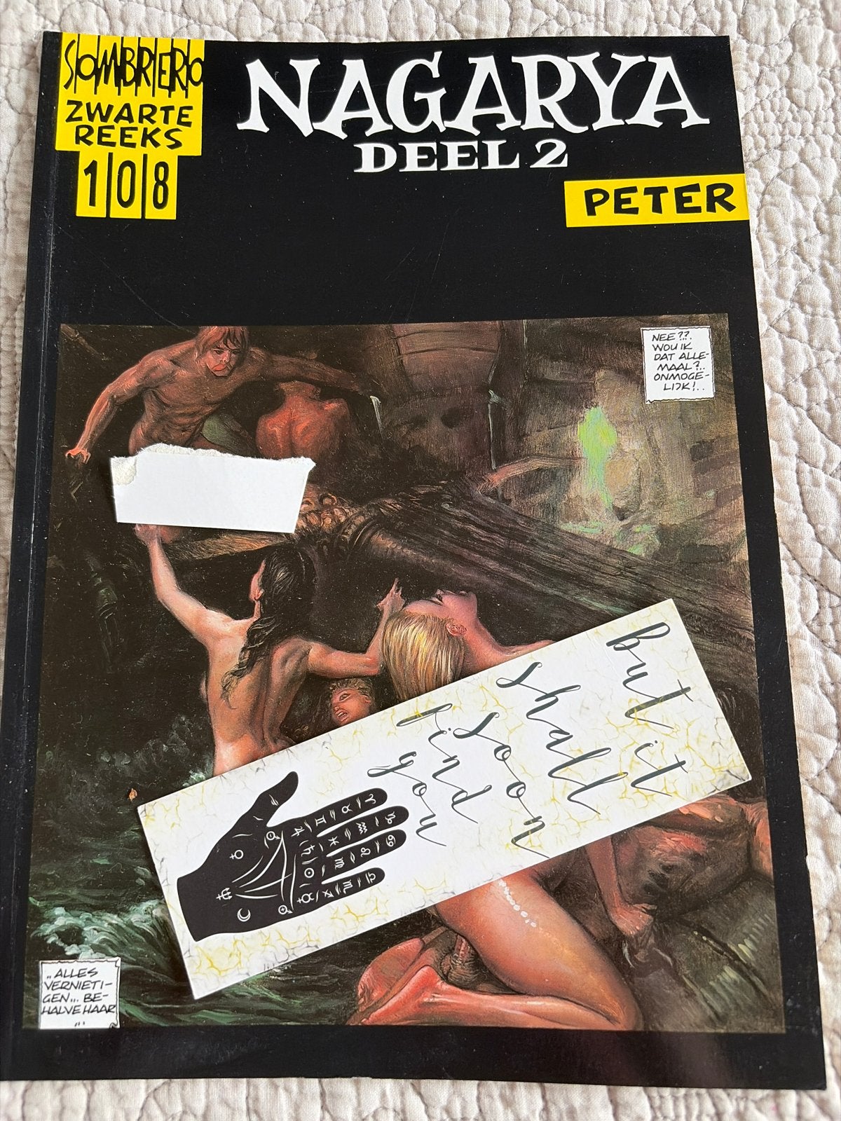 Sombrero Zwarte Reeks 108 - Nagarya Deel 2, Boeken, Stripboeken, Eén stripboek, Ophalen of Verzenden, Zo goed als nieuw