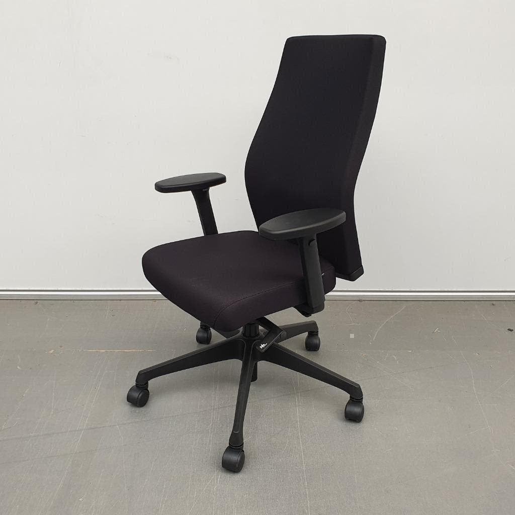 Nieuwe bureaustoel werkstoel zwarte stof instelbaar, Ophalen, Nieuw