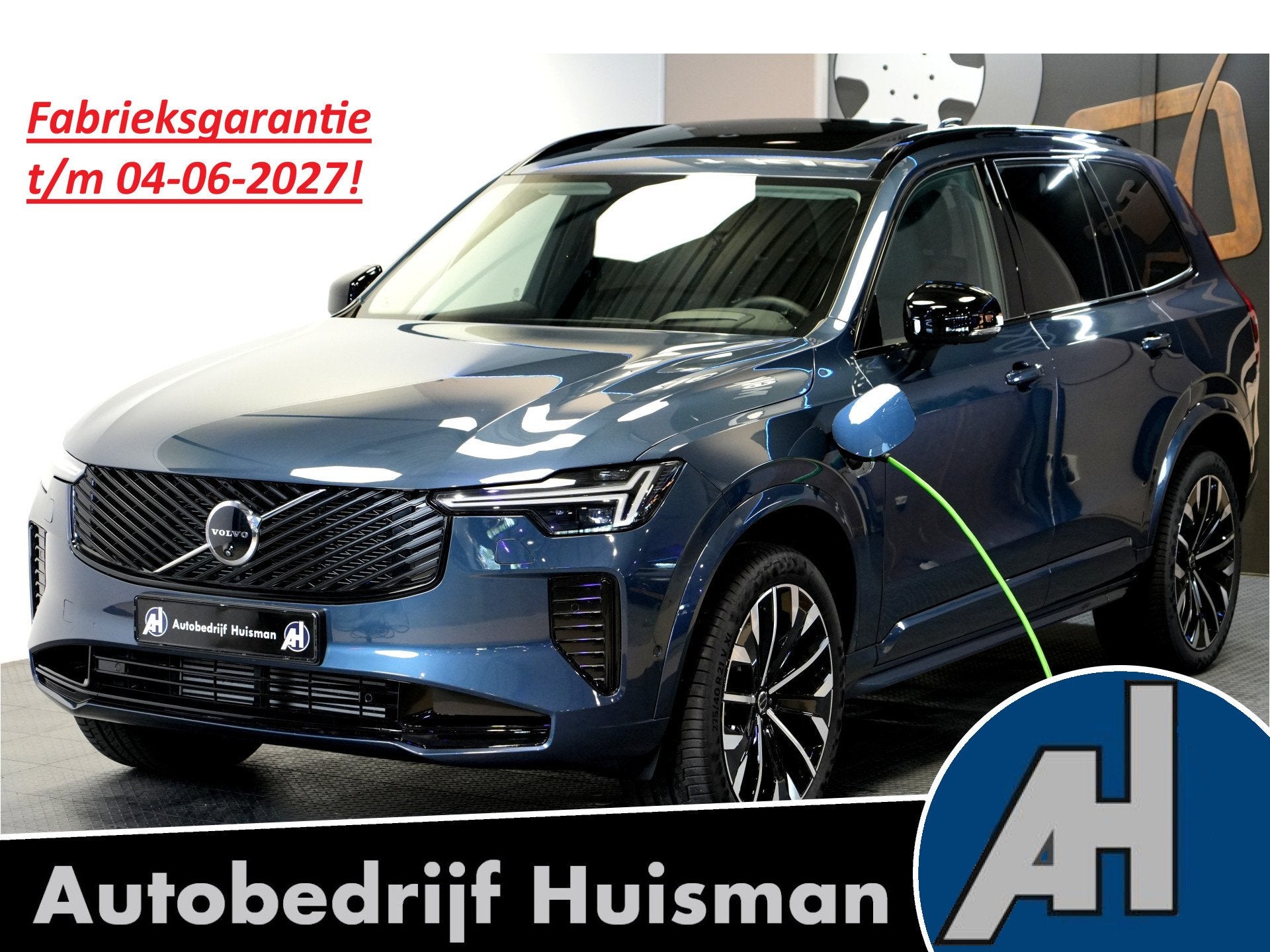 Volvo XC90 2.0 T8 AWD 335kW/456pk Aut8 Recharge Ultra Dark 7, Dealer onderhouden, Gebruikt, 4 cilinders, 1969 cc