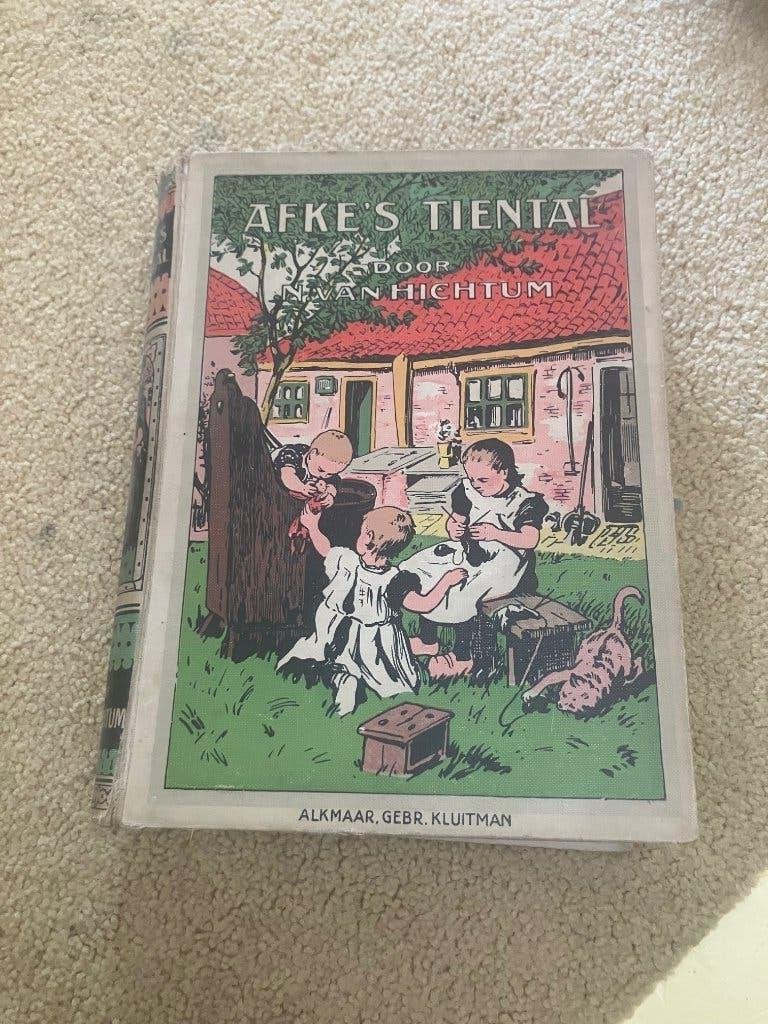 Oude druk Afke's tiental Nienke van Hichtum, Ophalen of Verzenden, Gelezen, Fictie algemeen