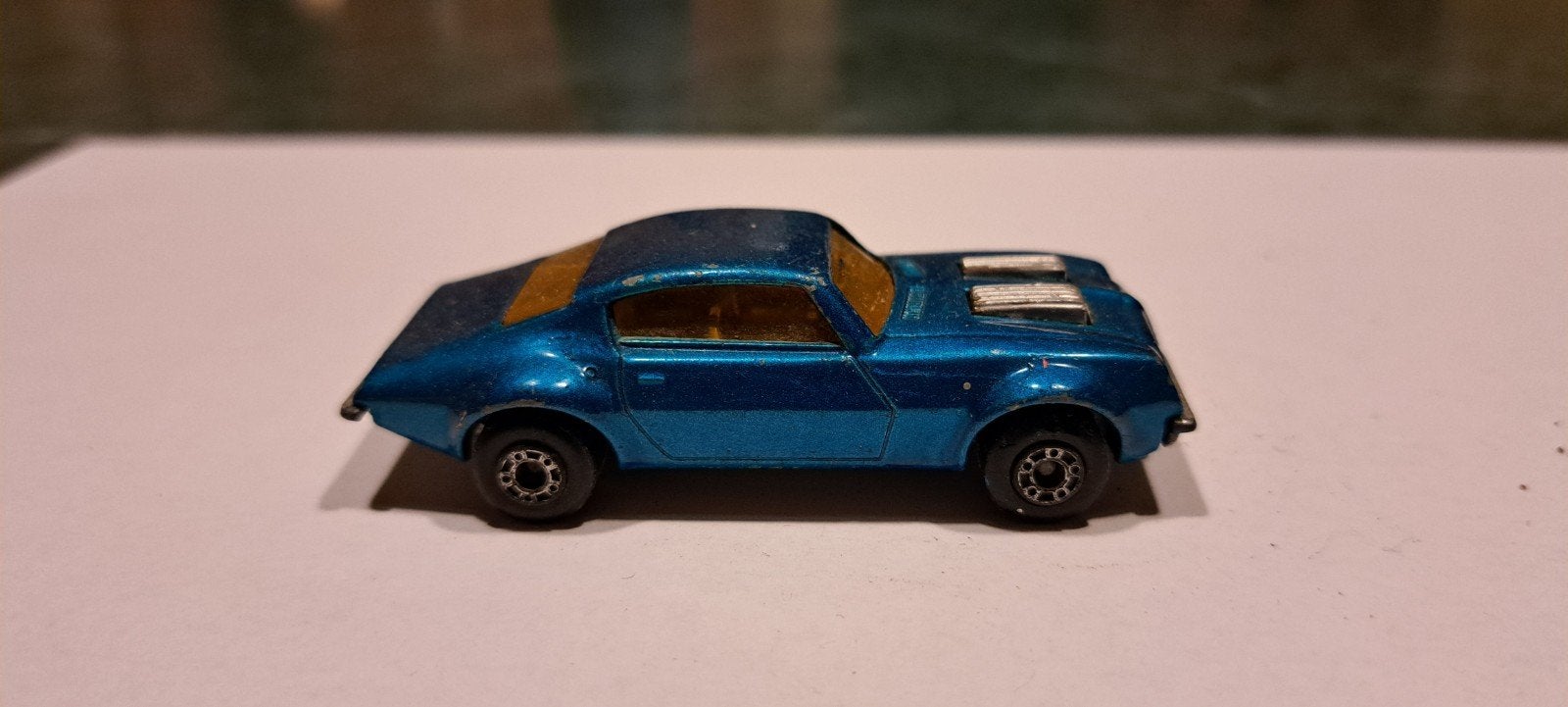 pontiac firebird 1975 1:64 matchbox, Hobby en Vrije tijd, Modelauto's | Overige schalen, Ophalen of Verzenden, Auto
