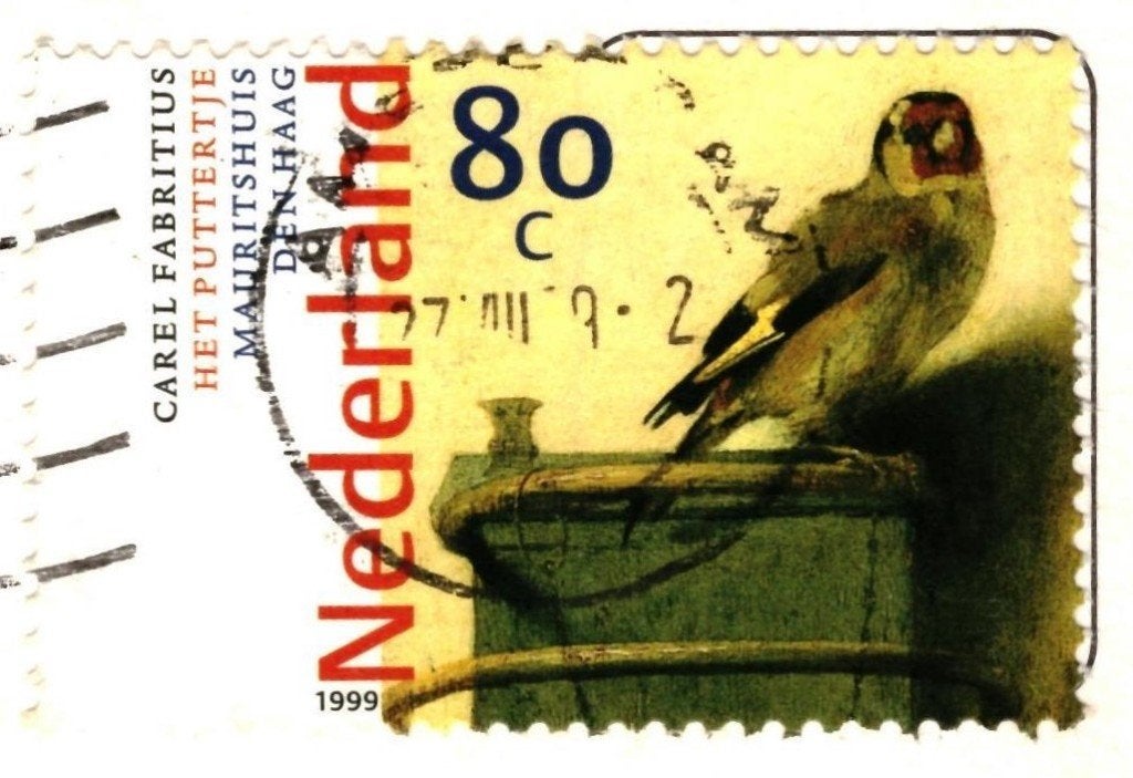 988238 Texel Veerboot Molengat Gelopen zegel Het Puttertje, Ophalen of Verzenden, 1980 tot heden, Gelopen, Waddeneilanden