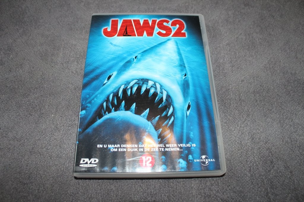 DVD Jaws 2, Cd's en Dvd's, Vanaf 16 jaar, Ophalen of Verzenden, Gebruikt, Monsters