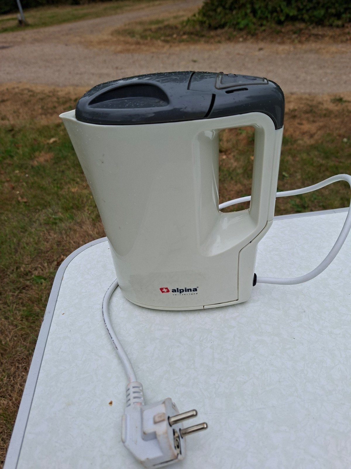 Compacte Waterkoker ideaal voor camping Alpina 500 watt, Caravans en Kamperen, Ophalen of Verzenden, Gebruikt
