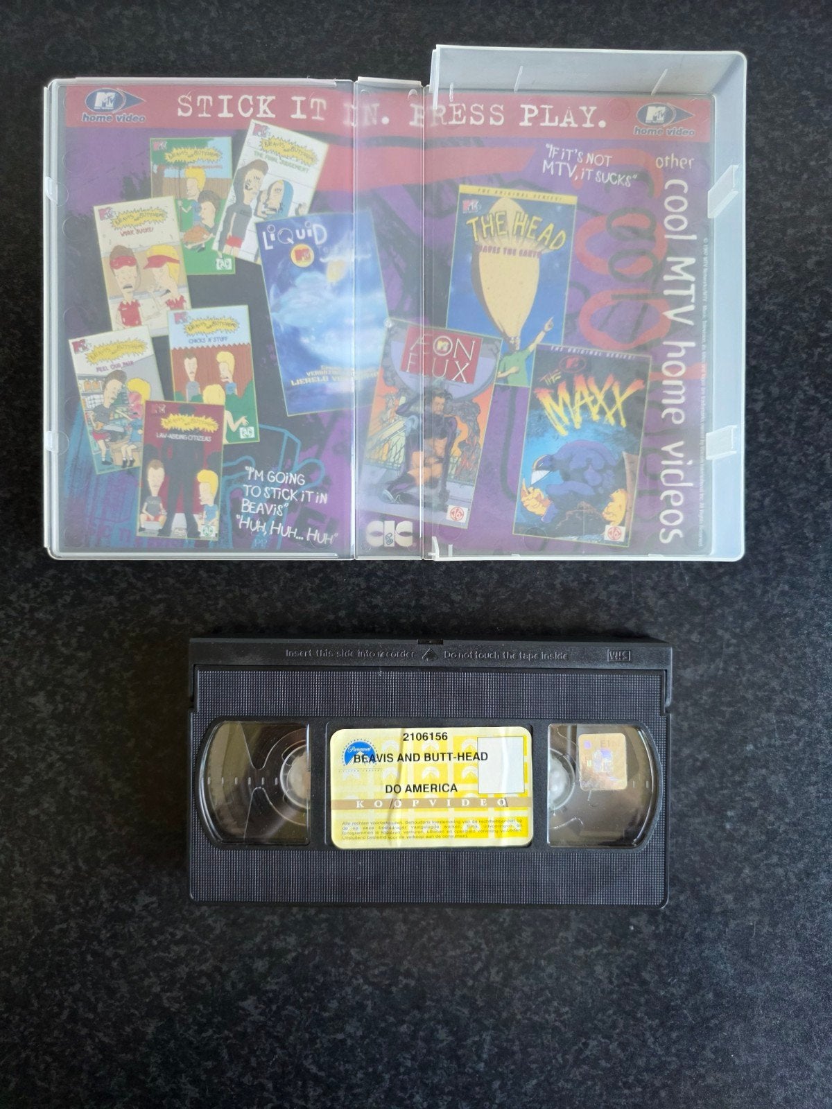 videocassette (VHS) Beavis and Butt-Head Do America, Ophalen, Nederlands ondertiteld, Engels, Overige genres