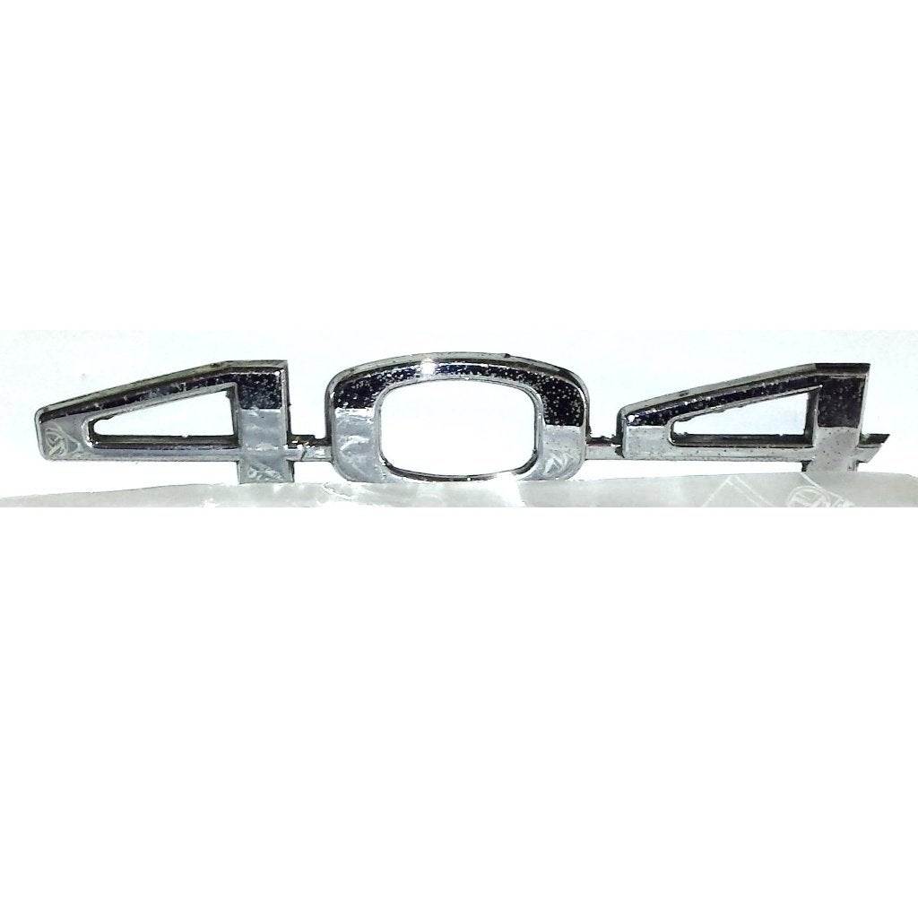 Cijfers logo Klein materiaal Peugeot 404 deur onderdeel klok, Ophalen of Verzenden, Gebruikt, Peugeot