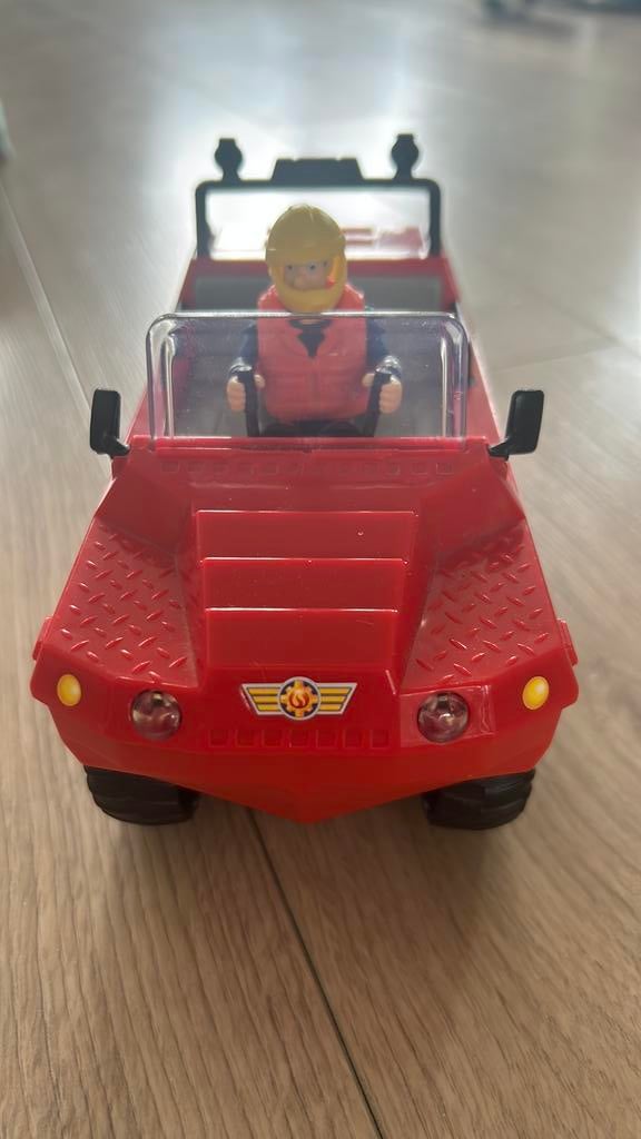 Brandweerman sam amfibie auto, Ophalen, Zo goed als nieuw