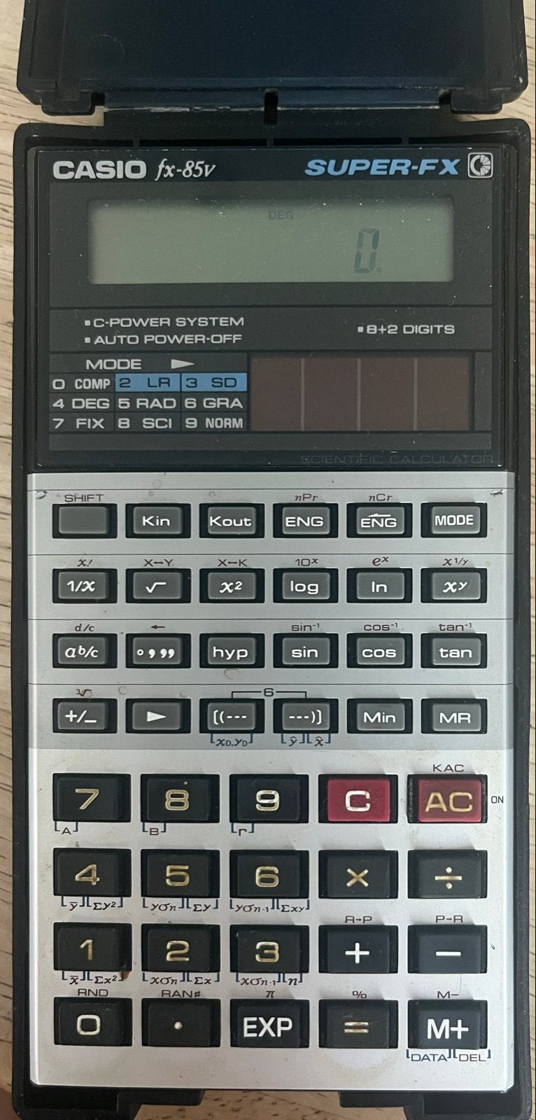 Casio FX 85V Super-FX, Ophalen of Verzenden, Grafische rekenmachine, Gebruikt