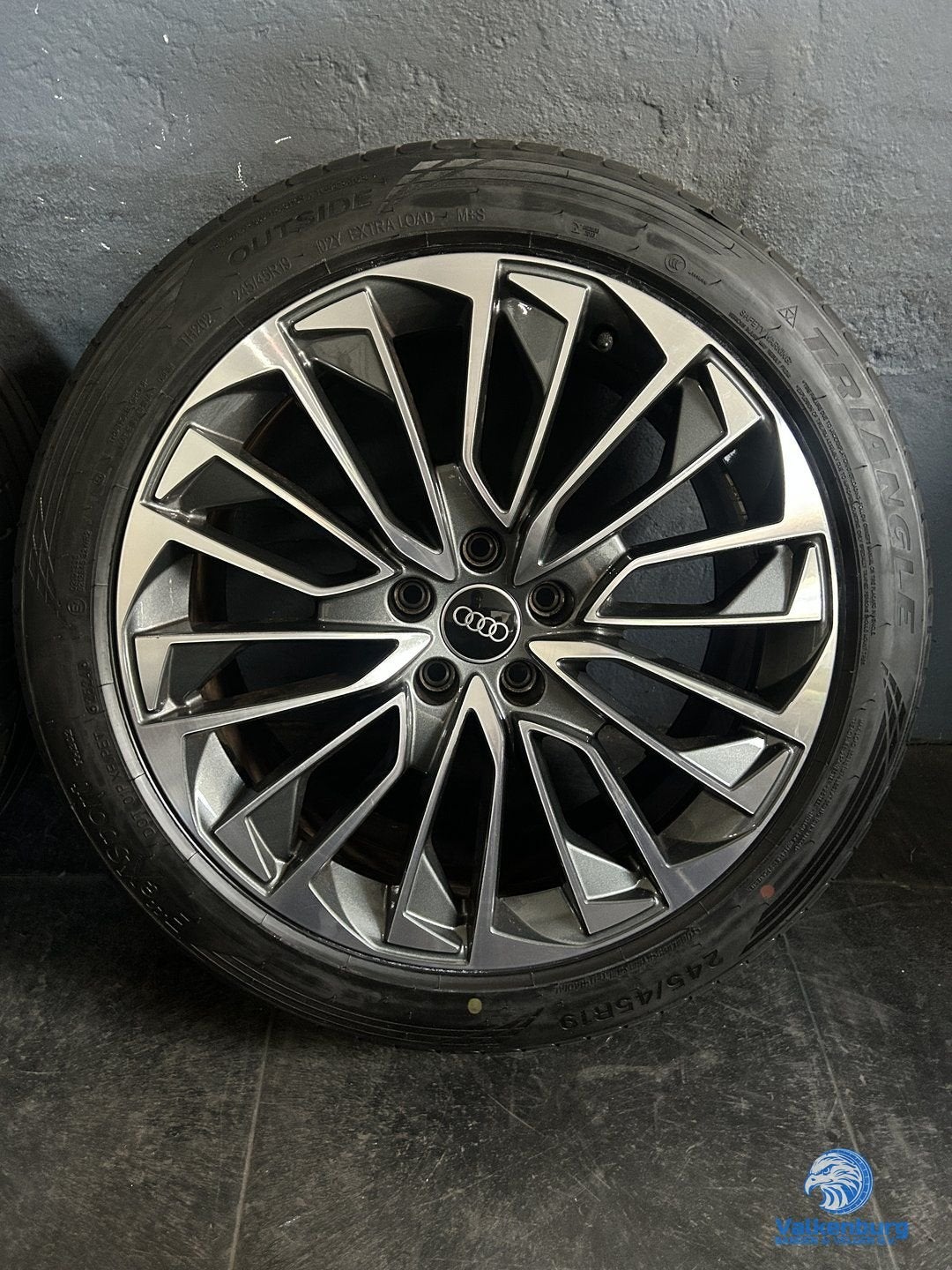6mm! Originele Audi A6 S6 C8 4K S-Line 19 inch velgen 5x112, 19 inch, -, -, Banden en Velgen