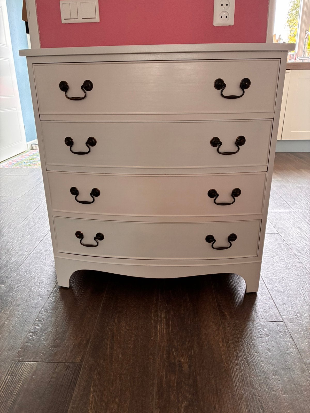 Houten ladenkast, Ophalen, Gebruikt, 50 tot 100 cm, 3 of 4 laden