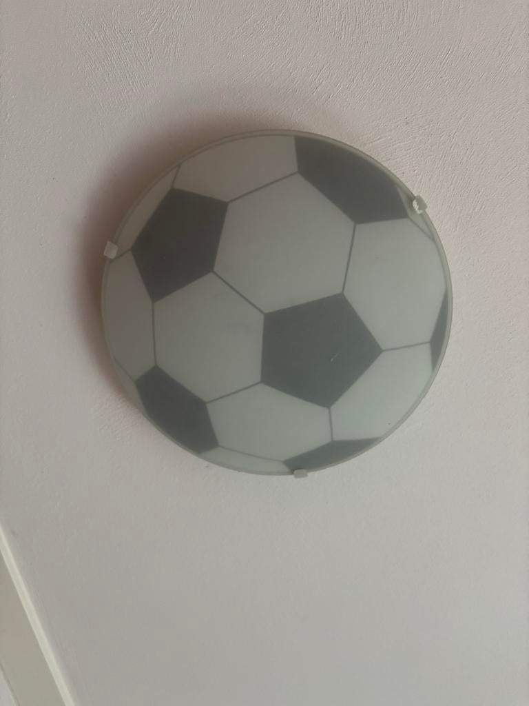Voetbal plafondlamp, Huis en Inrichting, Ophalen, Gebruikt, Kunststof