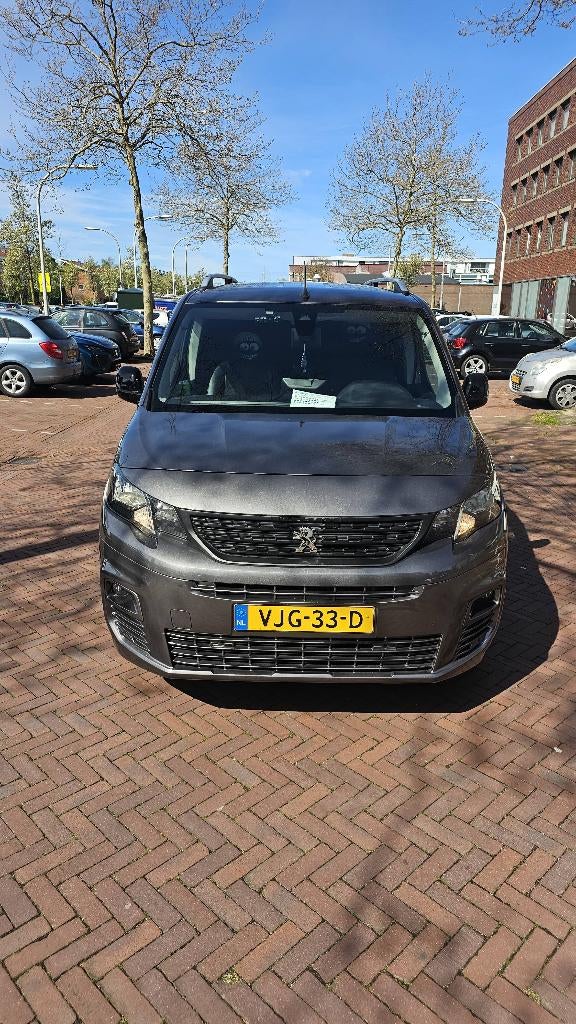 Peugeot Partner 1.5 Bluehdi 130pk Long Eat8 2021 Grijs, 4 cilinders, Overige bekleding, Origineel Nederlands, Diesel