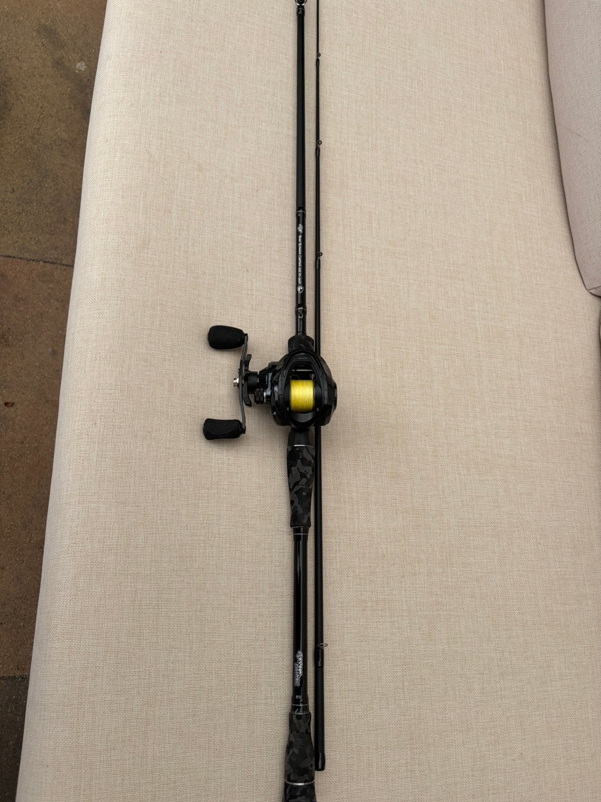 Fox Rage Baitcaster hengel met LFT reel, Ophalen of Verzenden, Zo goed als nieuw, Werphengel