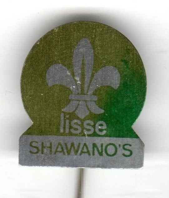 Speldje SHAWANO'S LISSE SCOUTING GROEP (A8), Ophalen of Verzenden, Gebruikt, Overige onderwerpen