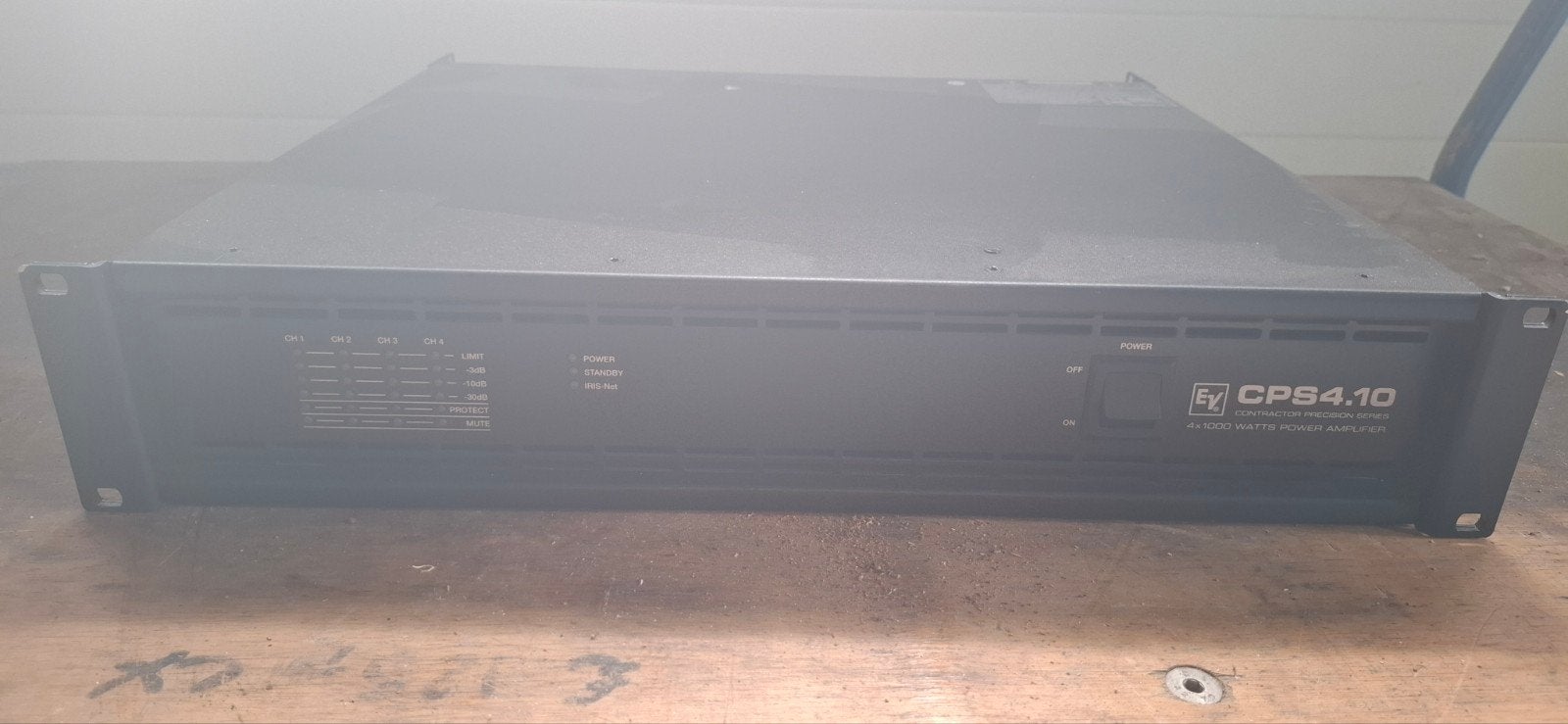 EV CPS4.10 - 4-kanaals installatieversterker, Audio, Tv en Foto, Overige merken, Overige systemen, Ophalen of Verzenden, Zo goed als nieuw