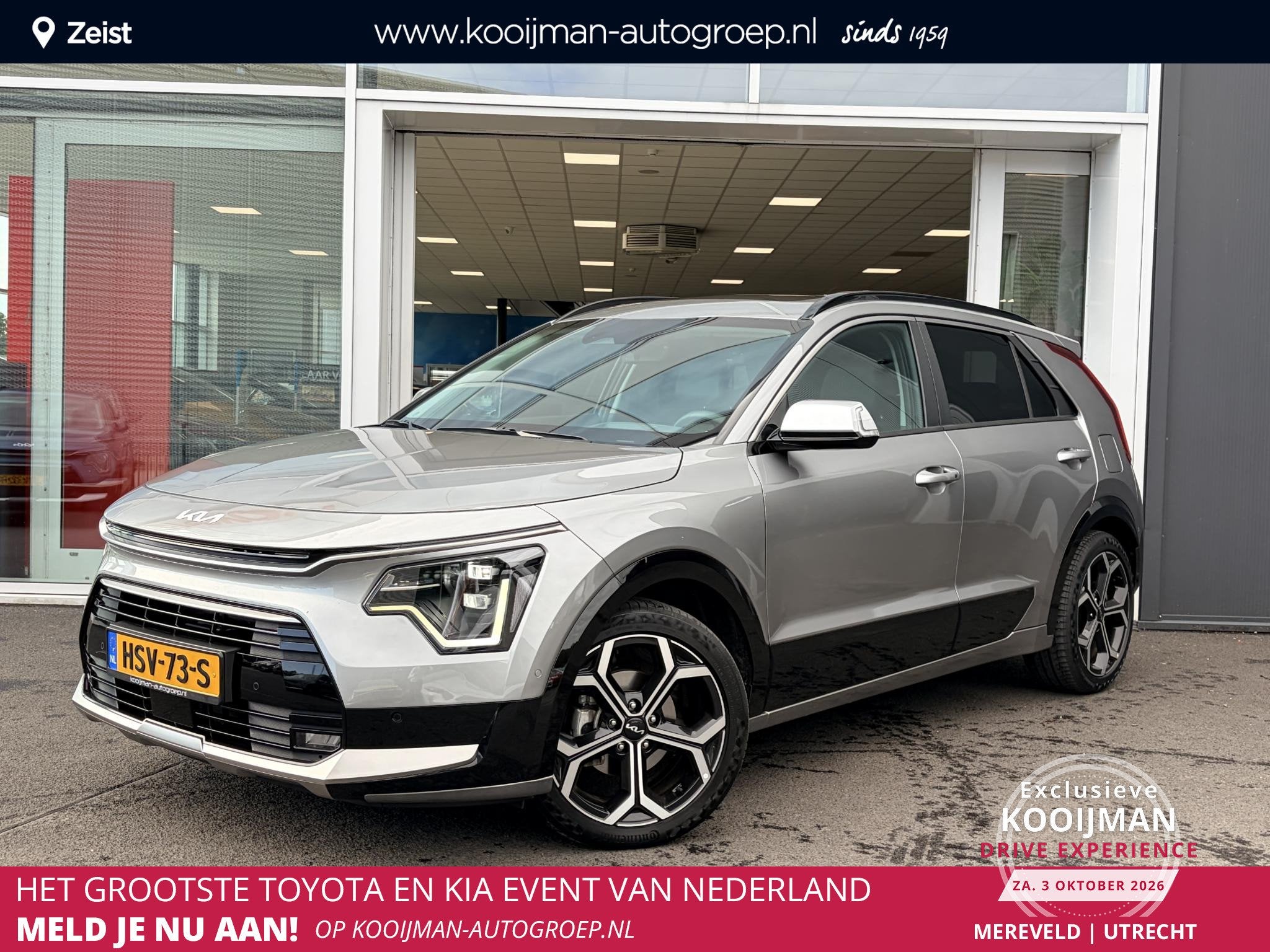 Kia Niro 1.6 GDi Hybrid ExecutiveLine | Dodehoekdetectie | S