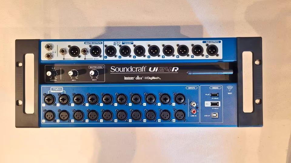 Soundcraft UI24R, Audio, Tv en Foto, Professionele Audio-, Tv- en Video-apparatuur, Ophalen, Gebruikt, Audio