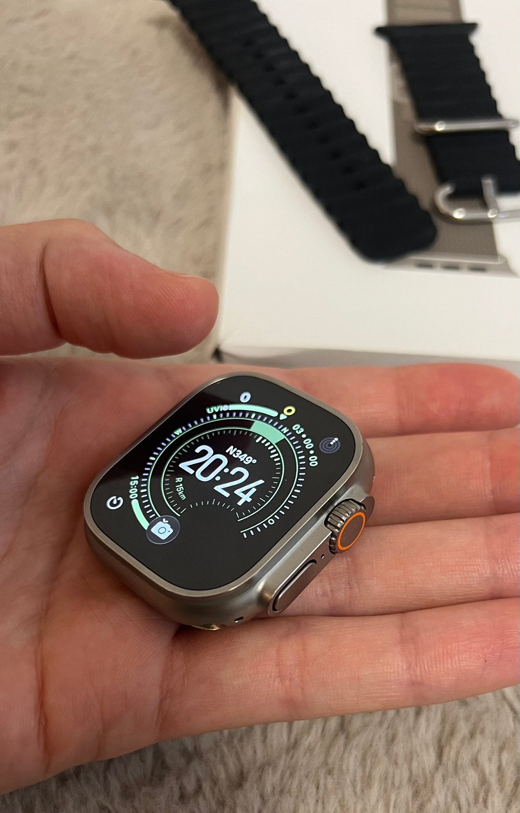 Apple watch ultra 2, Ophalen of Verzenden, Zo goed als nieuw, IOS