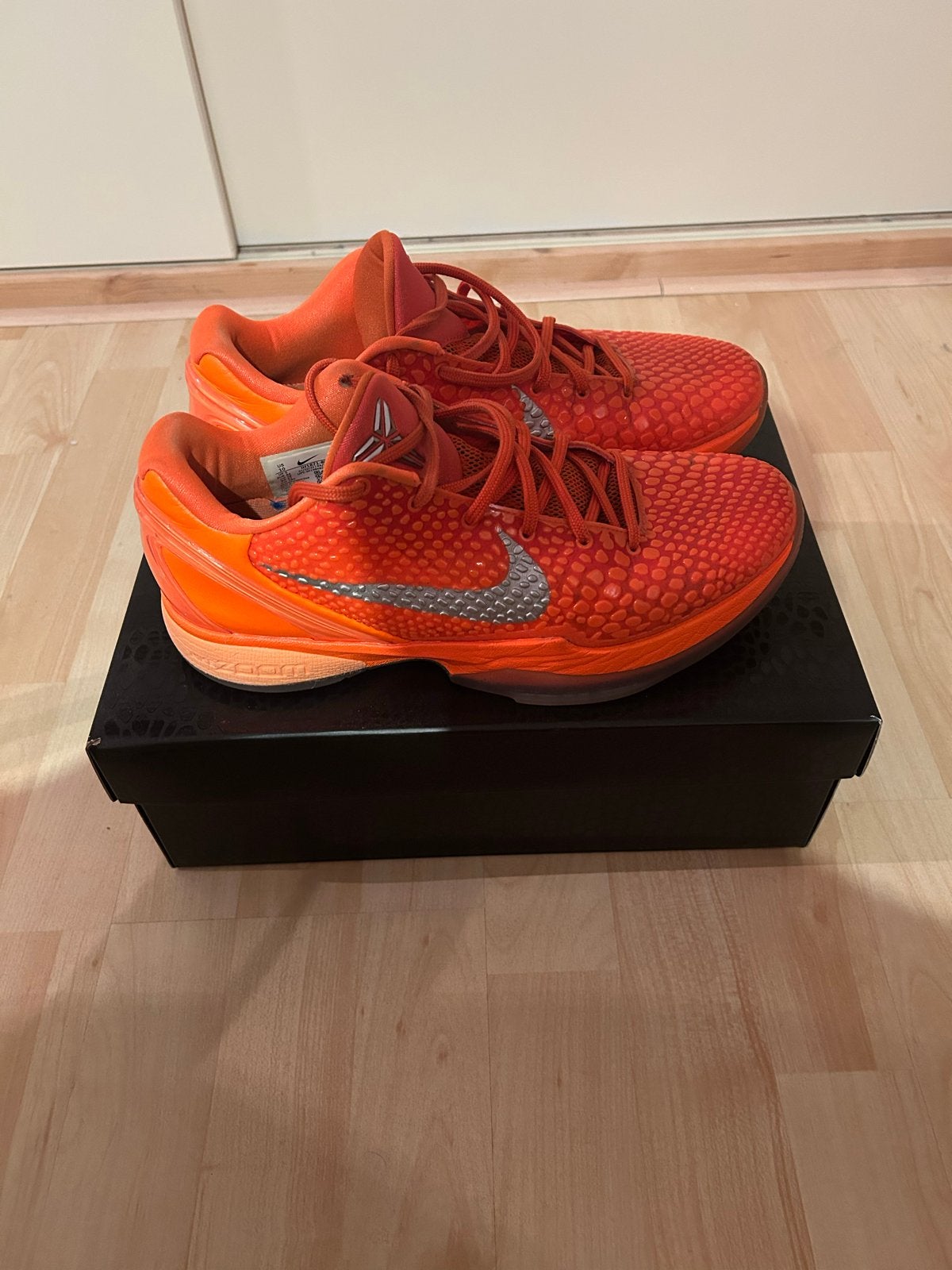 Nike Kobe 6 Protro 'All-Star' - Oranje Sneakers, Verzenden, Zo goed als nieuw, Overige kleuren, Sneakers of Gympen