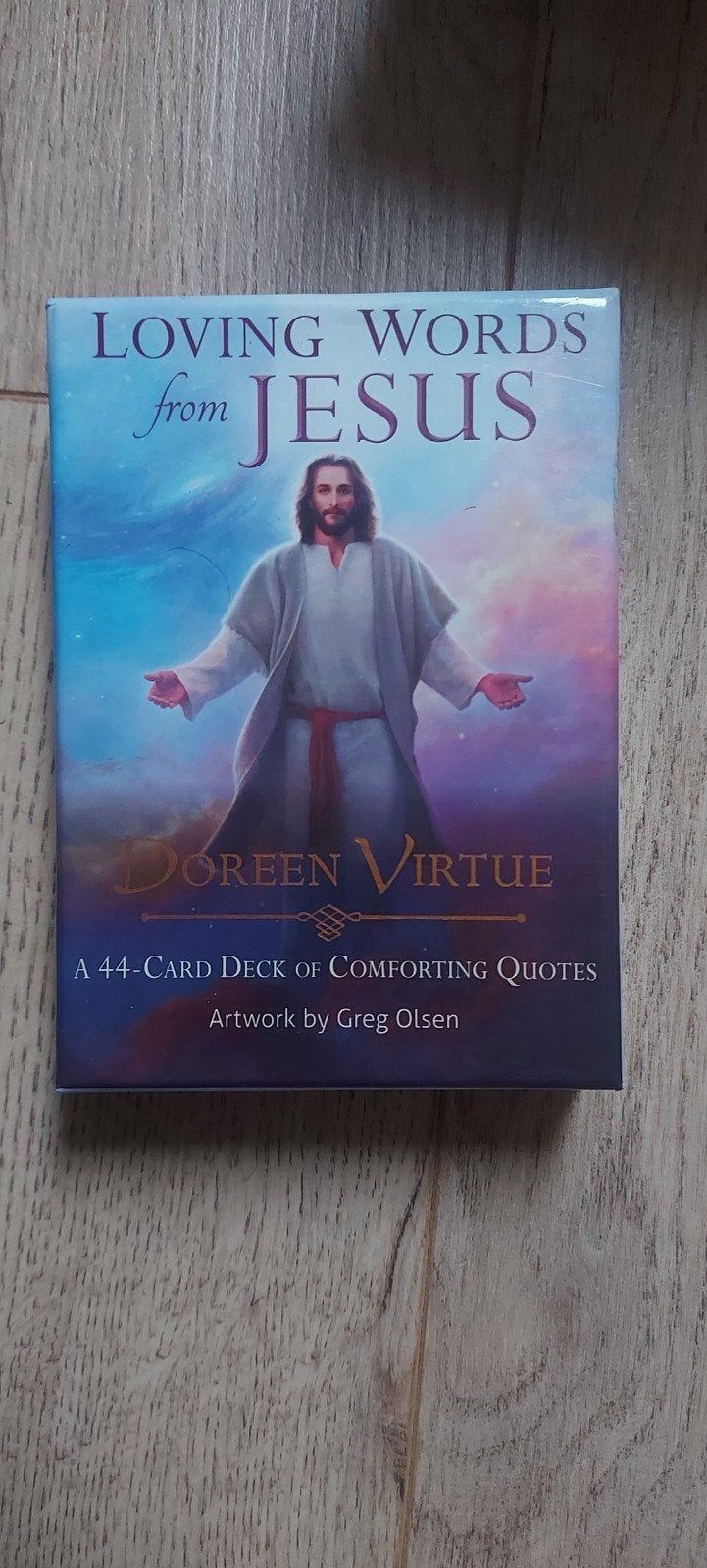 Loving Words from Jesus - Doreen Virtue orakelkaarten, Spiritualiteit algemeen, Overige typen, Ophalen of Verzenden, Zo goed als nieuw