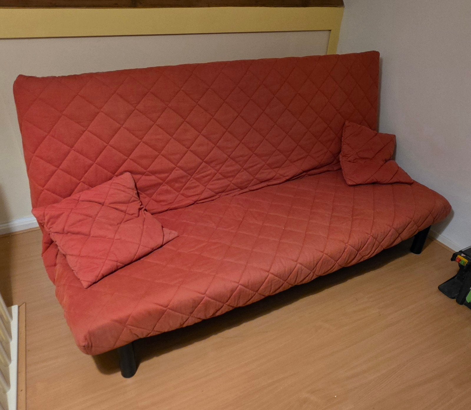 IKEA slaapbank gratis af te halen, Ophalen, Gebruikt, Tweepersoons, 140 cm