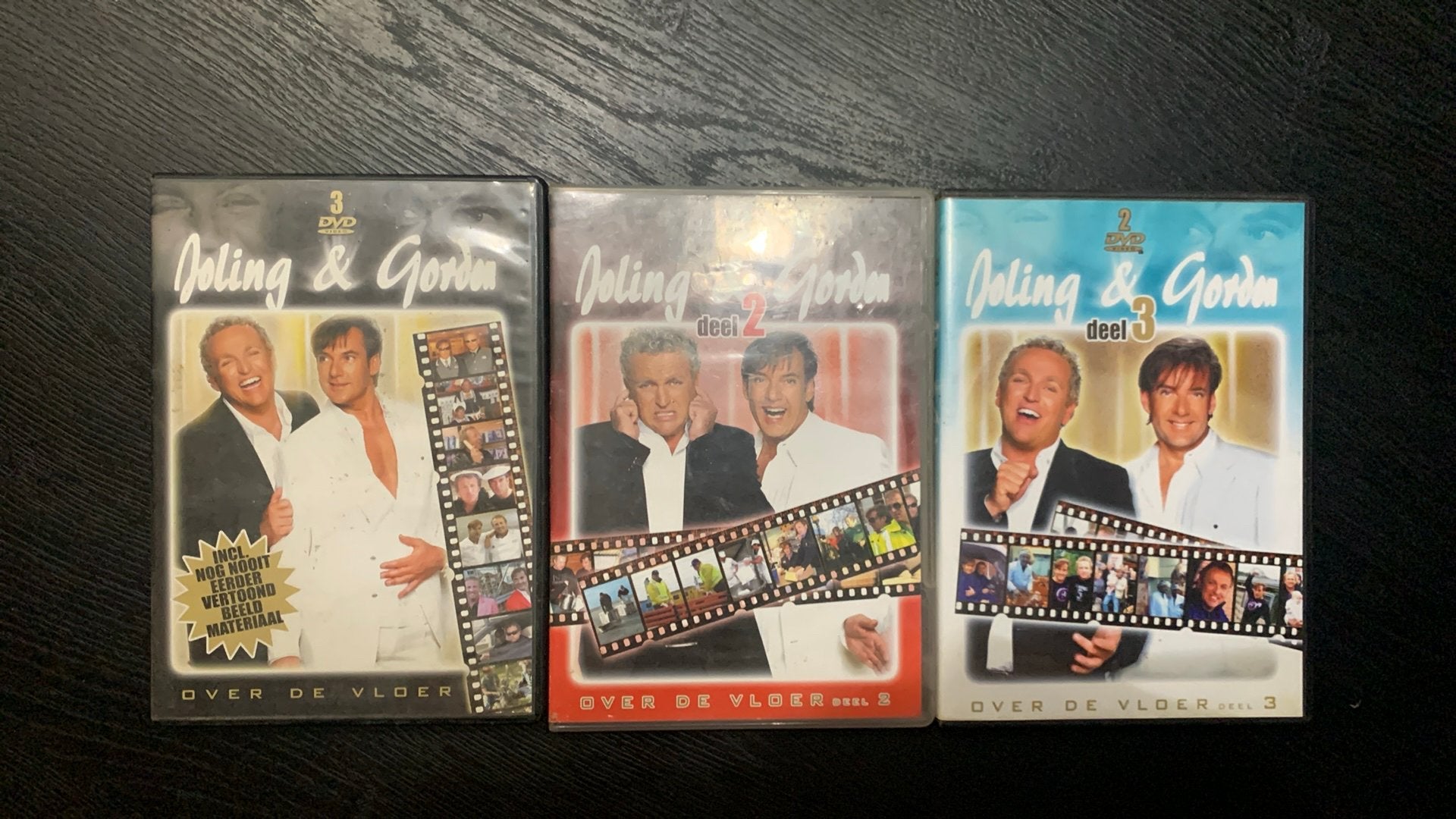 Joling & Gordon over de Vloer 1,2 en 3., Alle leeftijden, Ophalen of Verzenden, Zo goed als nieuw, Komedie