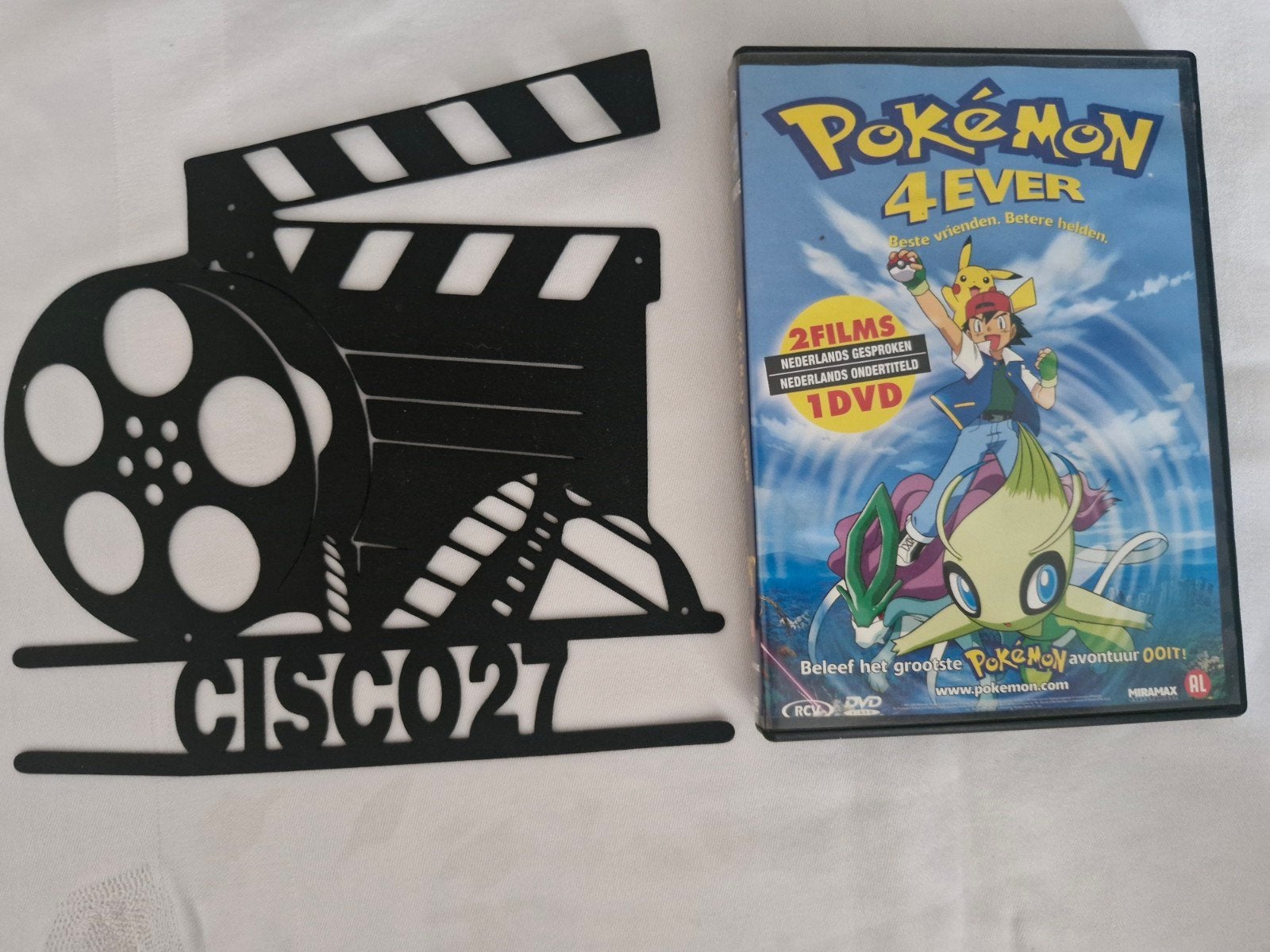 Pokémon 4-Ever, Cd's en Dvd's, Animatie, Nederlands, Ophalen of Verzenden, Zo goed als nieuw