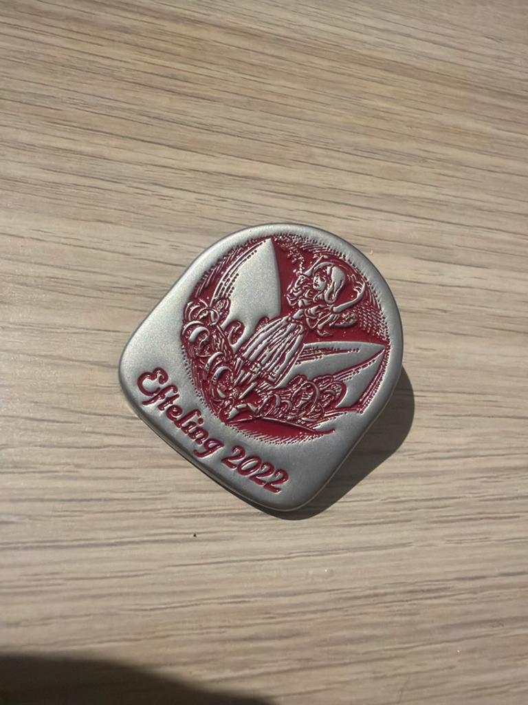 Efteling Pin 2022 - Indische Waterlelies, Verzamelen, Efteling, Ophalen of Verzenden, Zo goed als nieuw, Button of Speldje