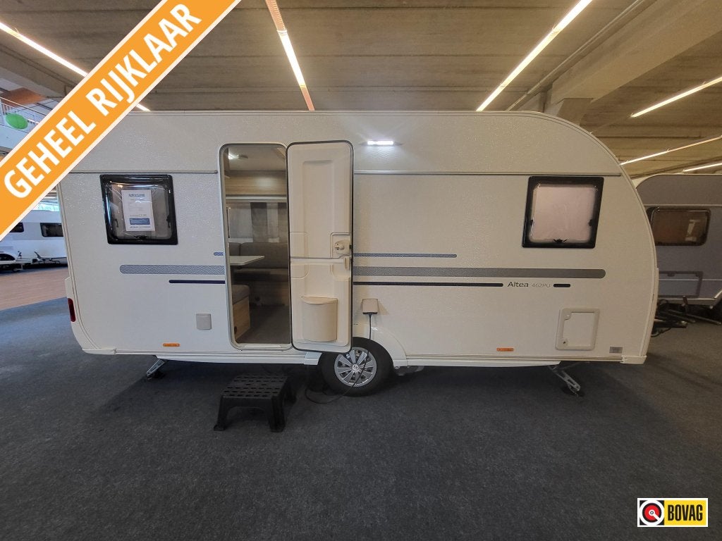 Adria Altea 462 PU; mover, vloerverwarming, fietsenrek, Bedrijf, Tot en met 4, 1000 - 1250 kg, Rondzit