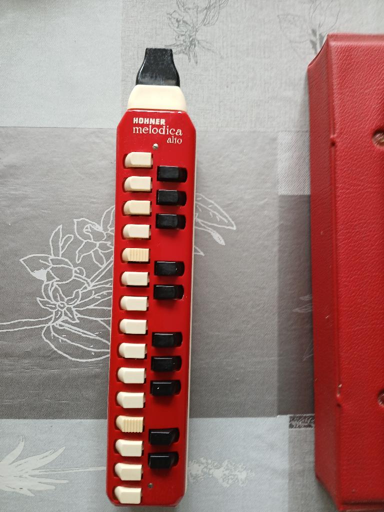 melodica alto, Ophalen of Verzenden, Gebruikt, Overige soorten, Met koffer of draagtas