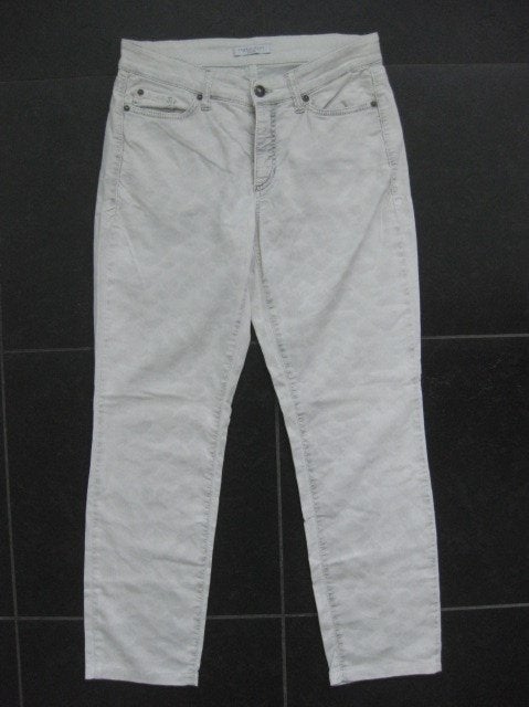Cambio lichte broek, vintage jeans Parla , maat 40 wit grijs, Cambio, Ophalen of Verzenden, Zo goed als nieuw, W30 - W32 (confectie 38/40)