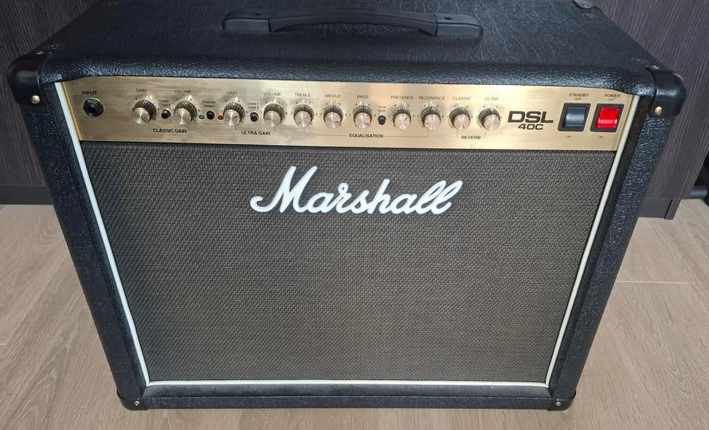 Marshall DSL40C Gitaarversterker - Zo goed als nieuw, Ophalen of Verzenden, Zo goed als nieuw, Gitaar, Minder dan 50 watt