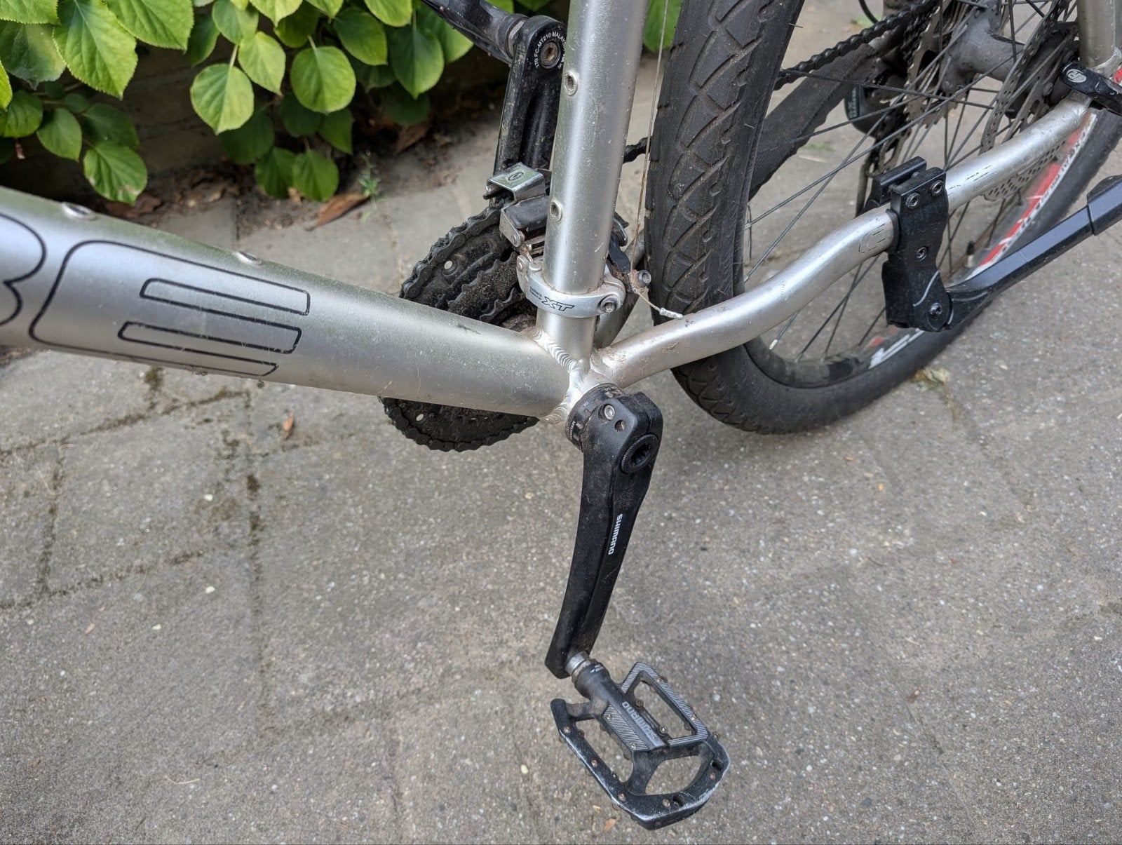 Shimano XT Voorderailleur voor Mountainbike, Ophalen, Gebruikt, Overige materialen, Derailleur of Ketting