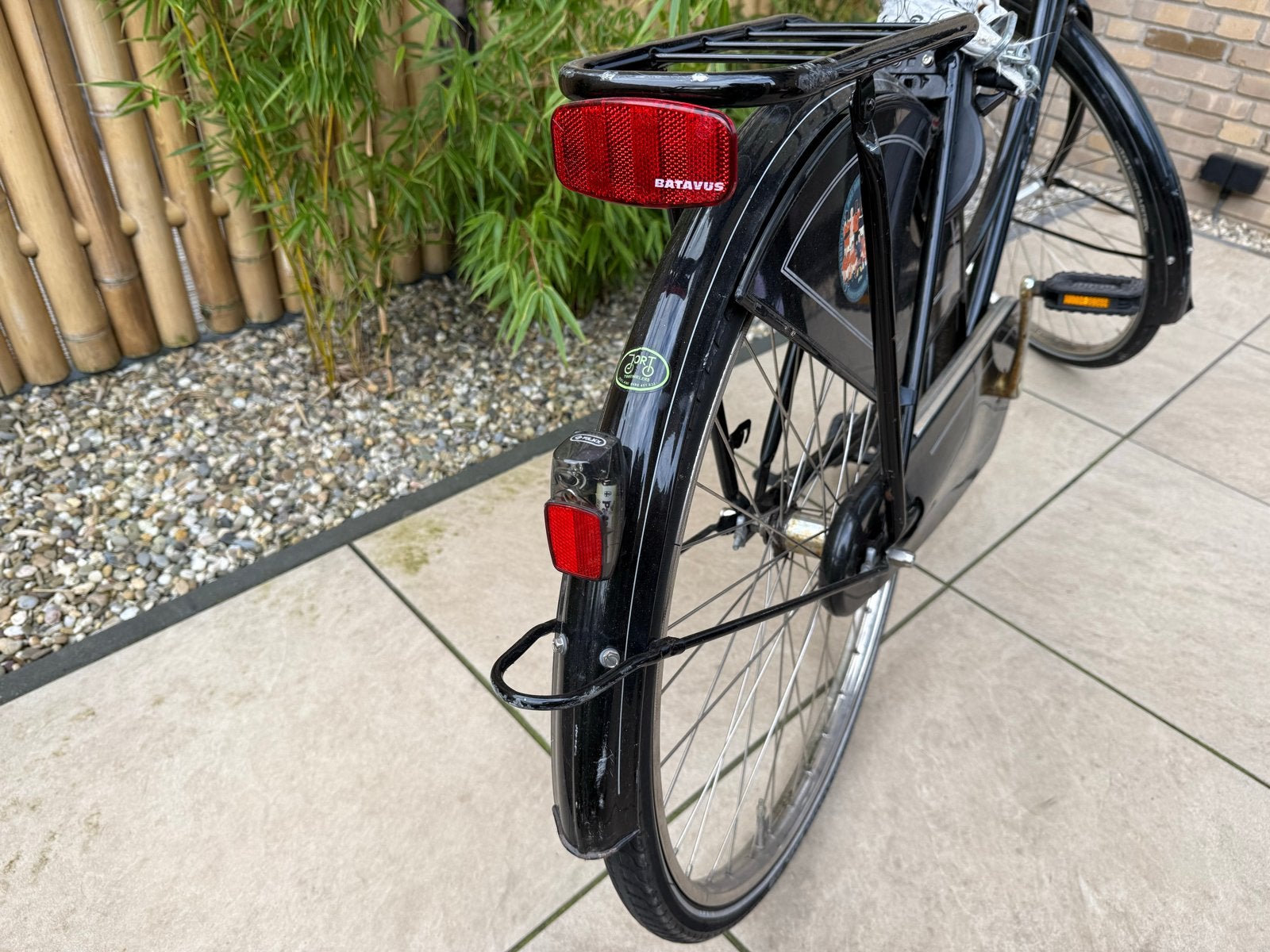 Foto 4 van Batavus Damesfiets - Klassiek Zwart Model