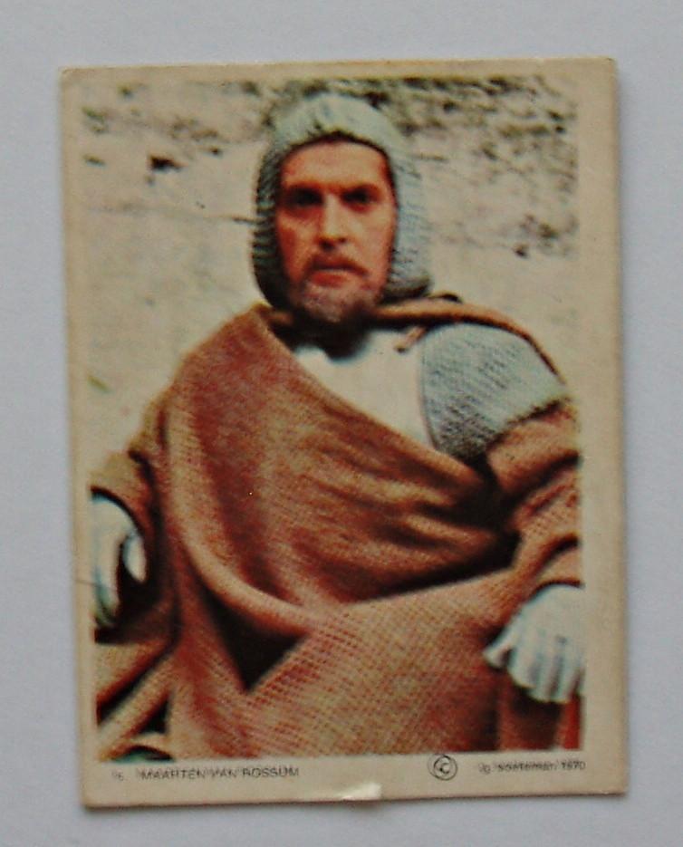 Floris Plaatje nr. 5 - Maarten van Rossem - 1970, Verzamelen, Verzenden, Zo goed als nieuw, Tv, Foto of Kaart