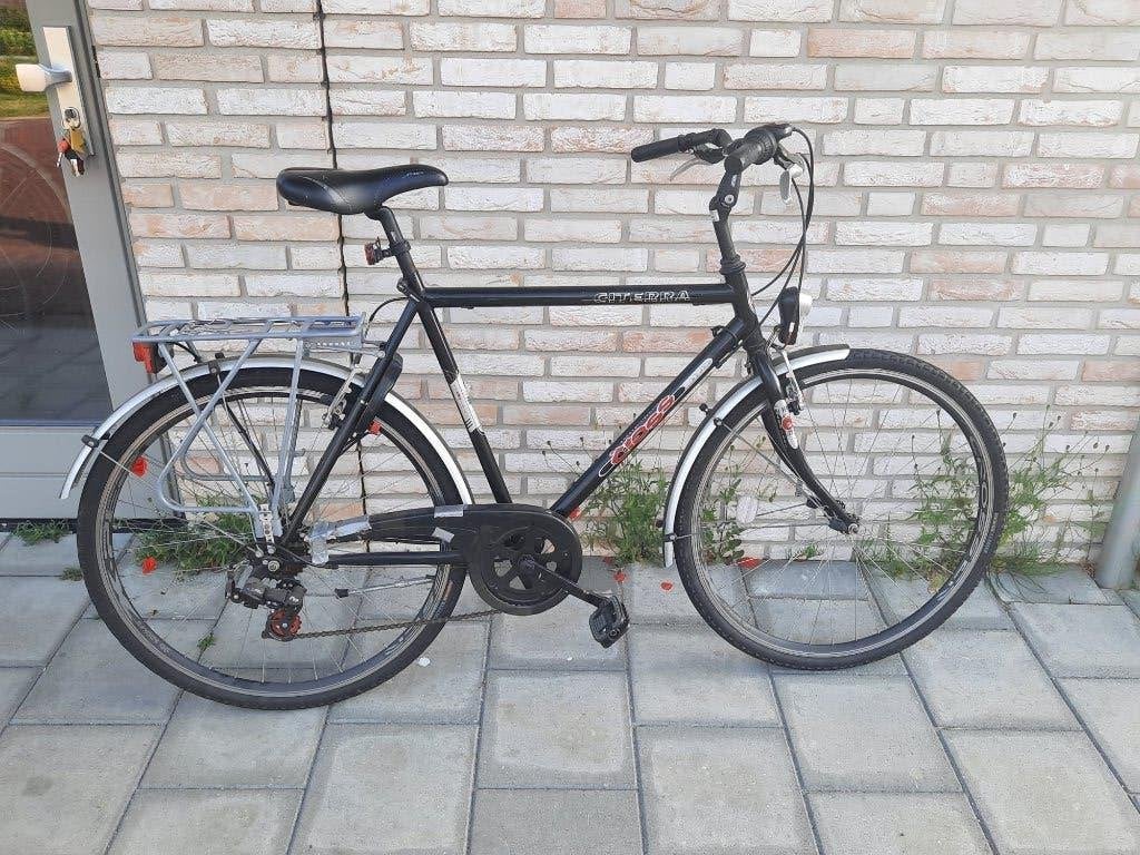 cross criteria herenfiets 28 inch - 6 versnellingen, Fietsen en Brommers, Overige merken, Gebruikt, Velgrem, Versnellingen