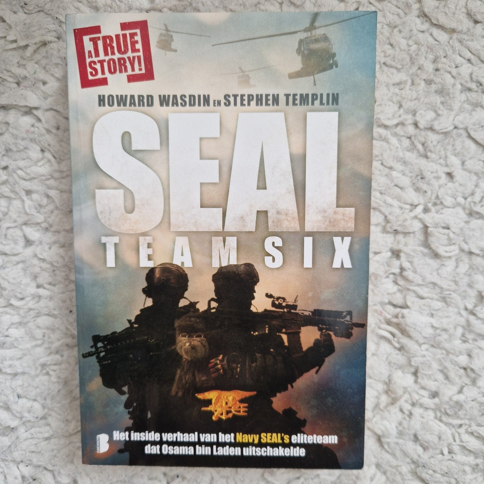 SEAL Team Six - Het inside verhaal van het Navy SEAL's, Ophalen of Verzenden, Gelezen, Howard Wasdin en Stephen Templin