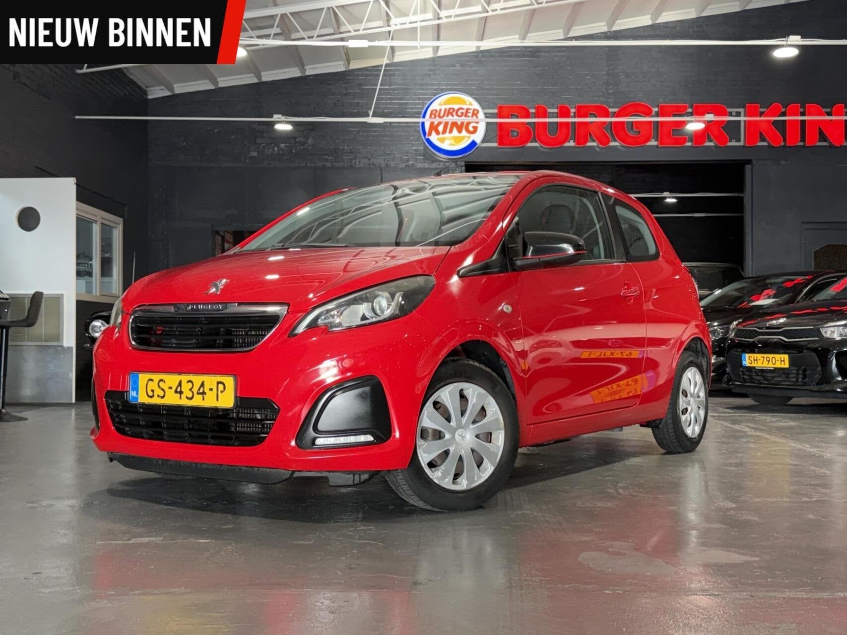 Peugeot 108 1.0 e-VTi Active 69.560 KM Super onderhouden, Auto's, Voorwielaandrijving, Gebruikt, Euro 6, 4 stoelen