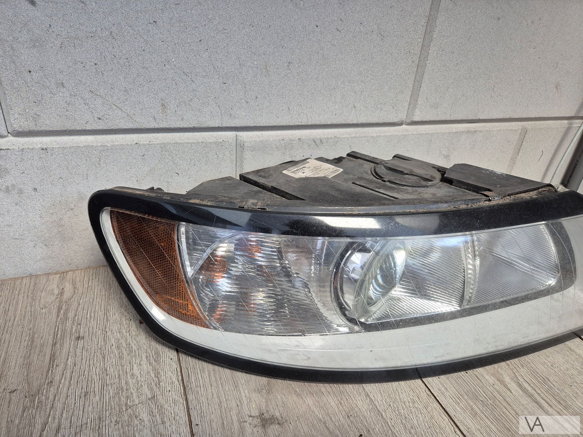 Koplamp rechts van Volvo S40 - V50 2007 tot 2012 31265695, Auto-onderdelen, Gebruikt, -, -, Ophalen of Verzenden