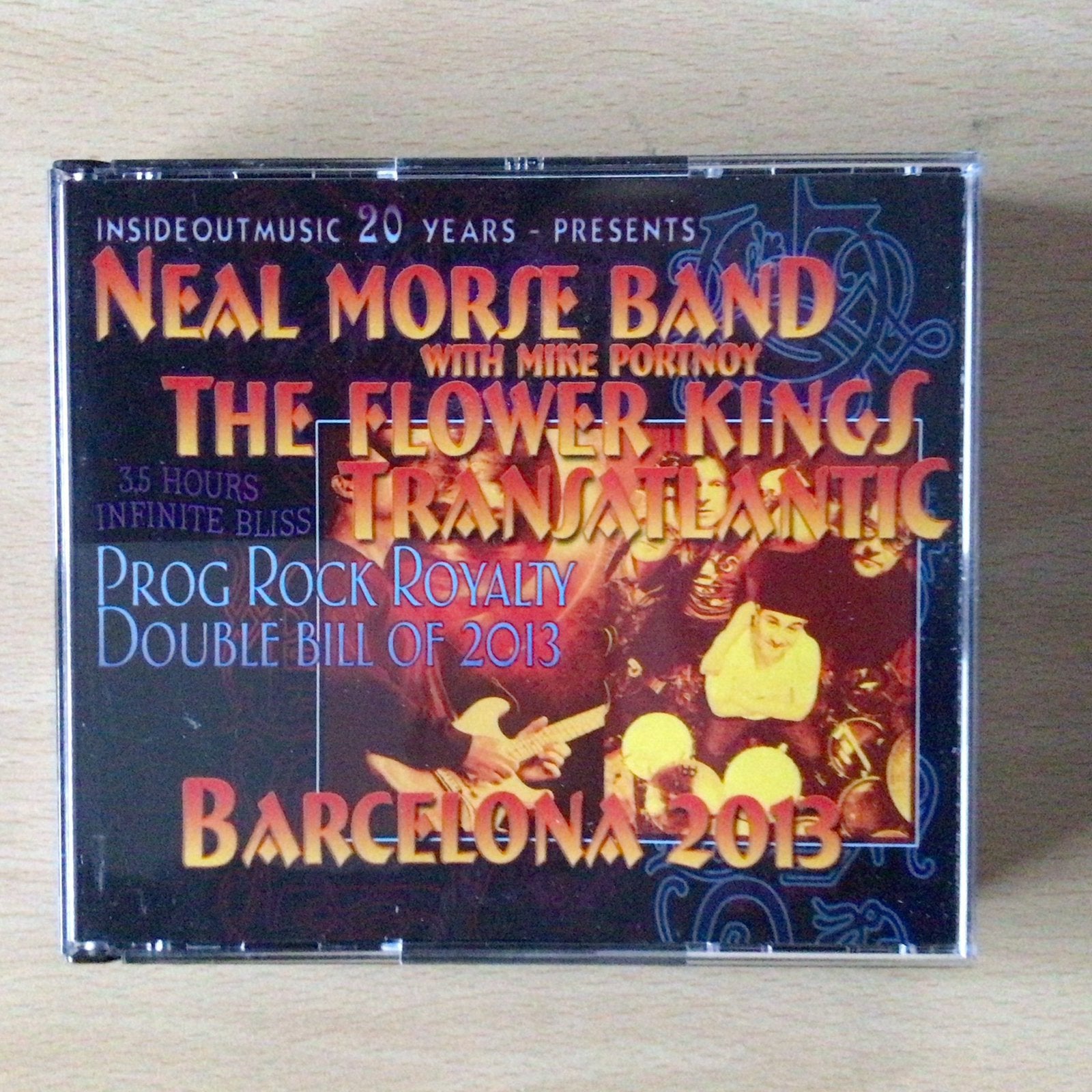 Transatlantic, Neal Morse Band, Flower Kings Barcelona 3cd., Cd's en Dvd's, Ophalen of Verzenden, Zo goed als nieuw, Progressive Rock