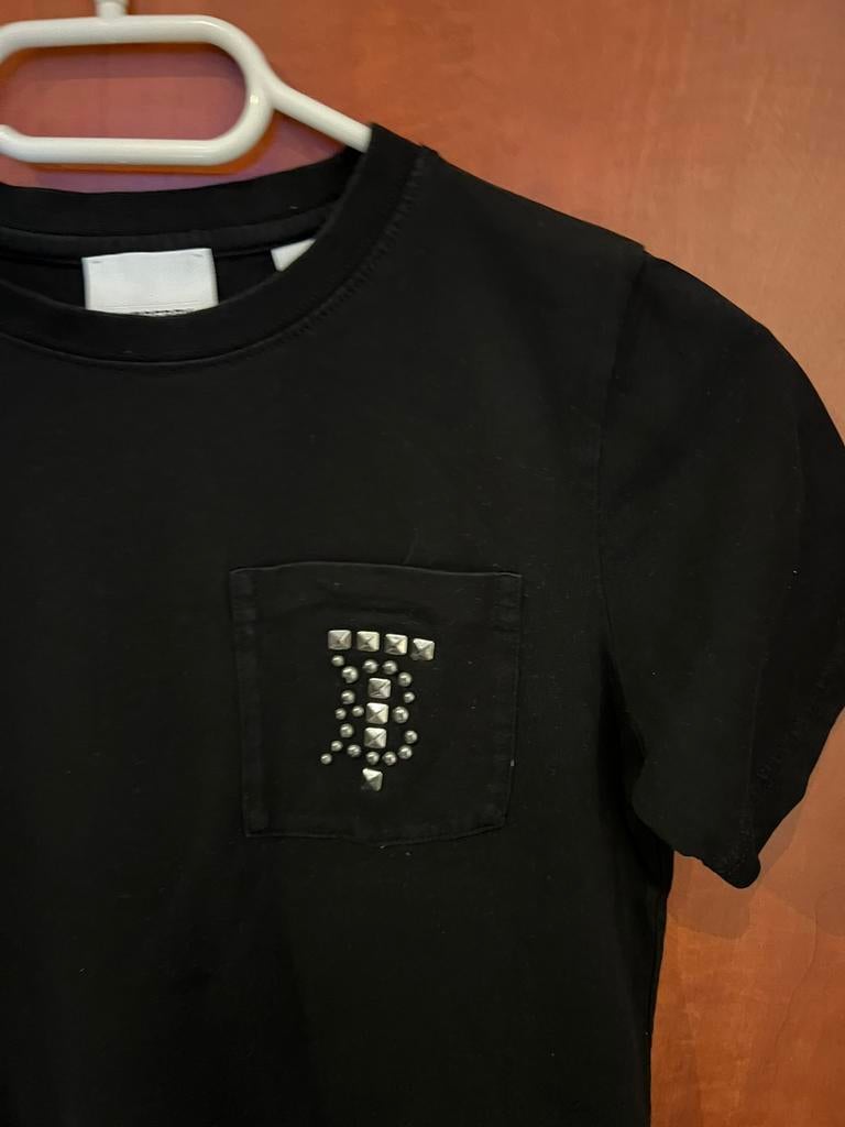 BURBERRY shirt met studs maat 128 origineel zgan, Ophalen of Verzenden, Zo goed als nieuw, Shirt of Longsleeve, Jongen