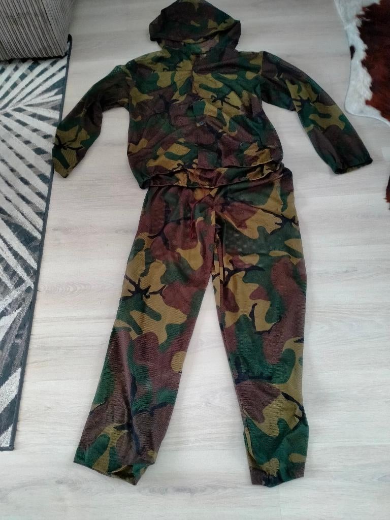 Tweedelige camouflage overtrek pak , nieuw ., Ophalen of Verzenden, Landmacht, Overige gebieden, Kleding of Schoenen