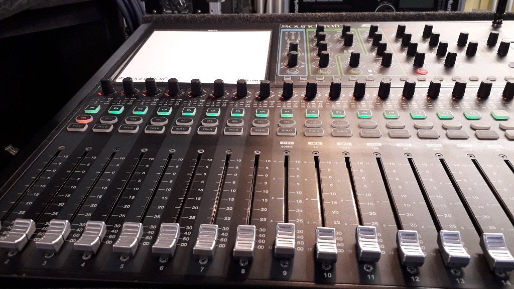 Soundcraft Si Compact 24, Ophalen, Zo goed als nieuw, 20 kanalen of meer, Microfooningang