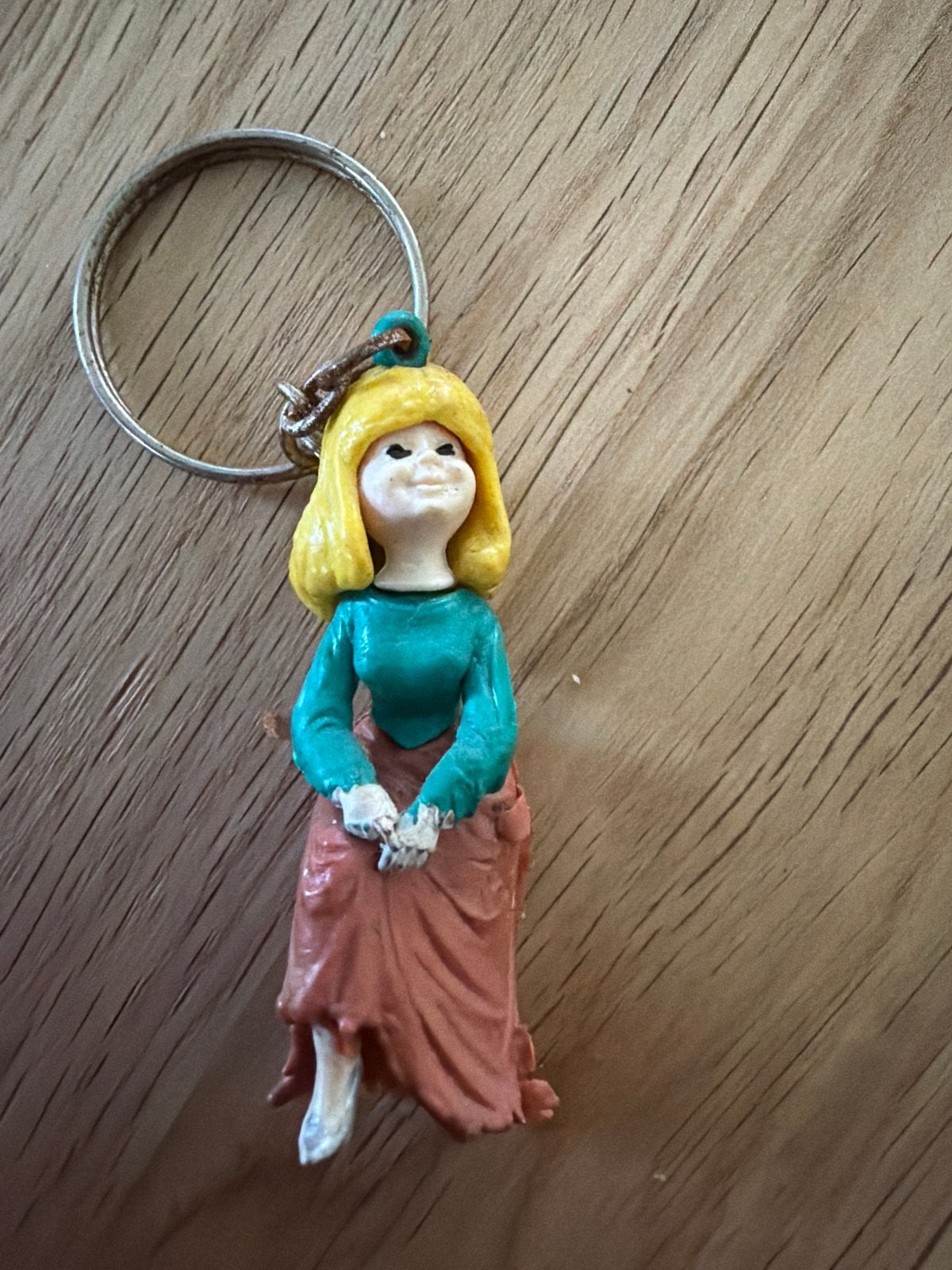 Vintage Sprookjessleutelhanger - Cendrillon (Assepoester), Verzamelen, Ophalen of Verzenden, Gebruikt, Knuffel of Figuurtje