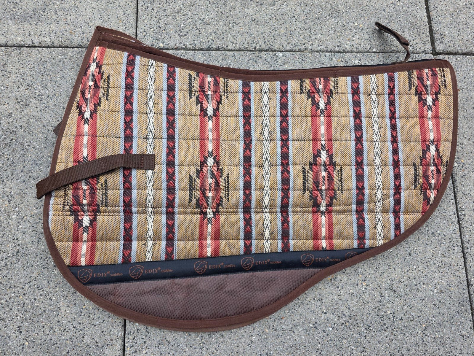 Edix Western Roundskirt zadelpad met 8 inlages- Maat S, Ophalen of Verzenden, Zo goed als nieuw