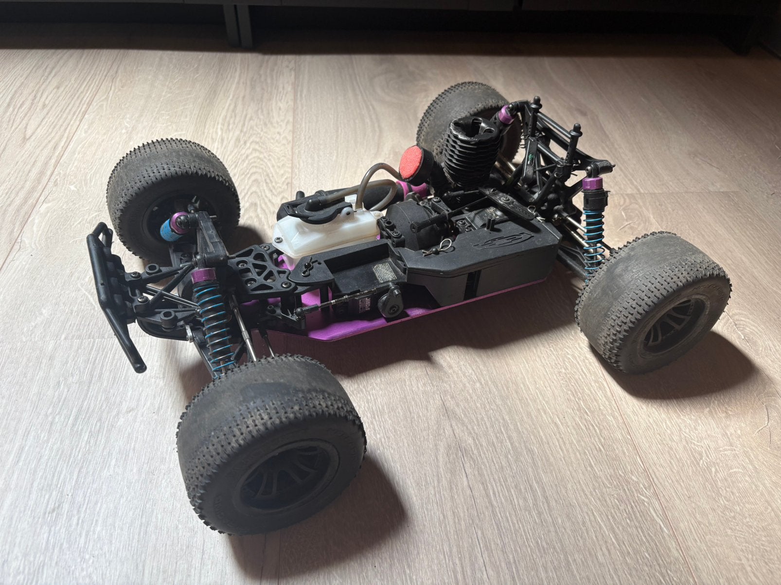 HPI Nitro MT2 Roller Goedlopende motor & werkende servo's, Ophalen of Verzenden, Zo goed als nieuw, Nitro, Auto offroad
