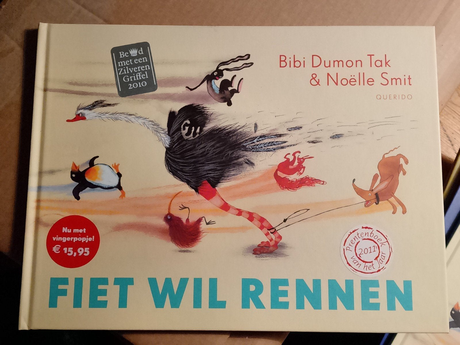 Fiet Wil Rennen - Prentenboek Bibi Dumon Tak, Ophalen of Verzenden, Nieuw, Bibi Dumon Tak & Noëlle Smit, Prentenboek