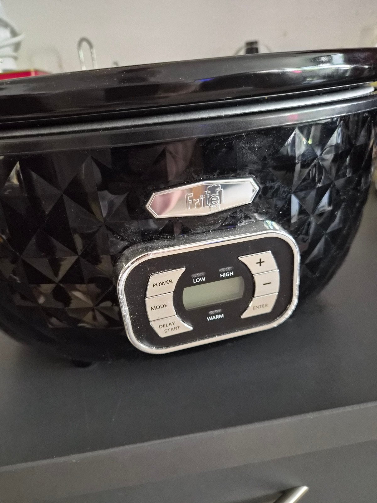 Fritel Slowcooker - Zwart nieuw, Ophalen, Timer, Gebruikt
