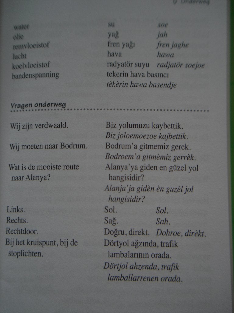 Turks woordenboek Vakantiewoorden en zinnen Nieuw, Ophalen of Verzenden, Alpha, Nieuw, MBO